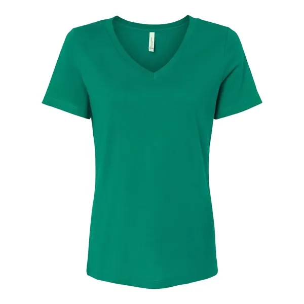 V-neck t-shirt with flattering true women's fit. Blank product.... from ASI 84358 S&S Activewear