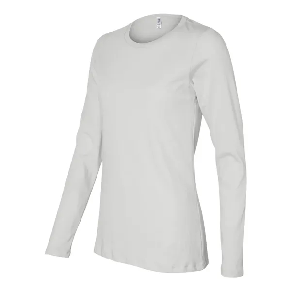Crewneck women's t-shirt with 4.2 oz. 100% combed ringspun cotton. Blank... from ASI 84358 S&S Activewear