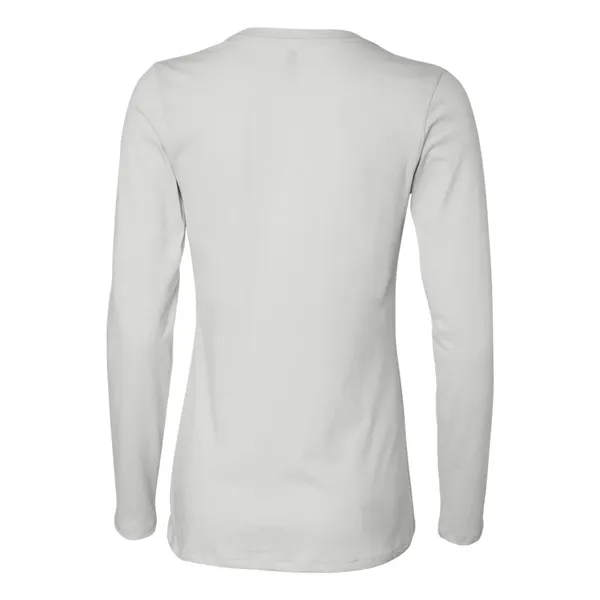 Crewneck women's t-shirt with 4.2 oz. 100% combed ringspun cotton. Blank... from ASI 84358 S&S Activewear