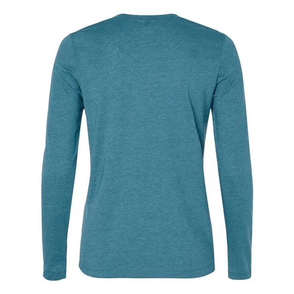Women's long sleeve crewneck jersey t-shirt. Blank product.... from ASI 84358 S&S Activewear
