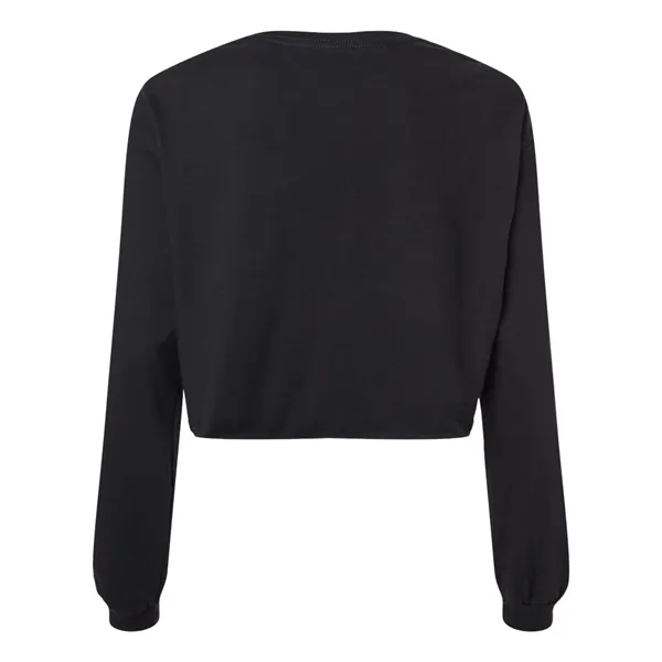 Bella+Canvas Fast Fashion Women's Cropped Long Sleeve Tee... from ASI 84358 S&S Activewear