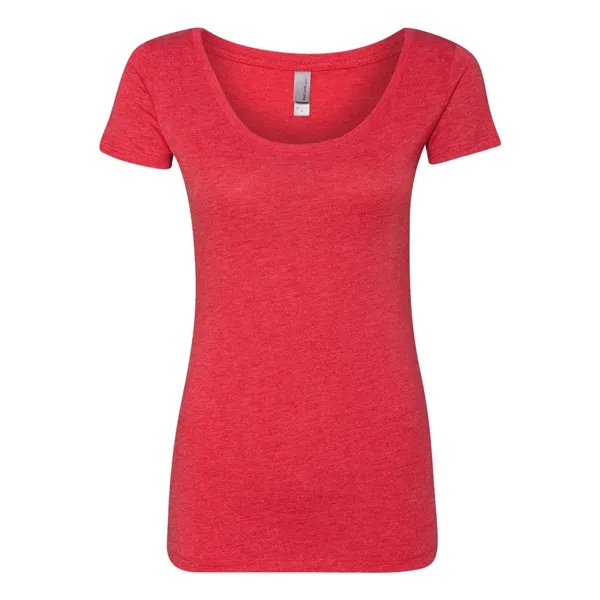 Women's Triblend Scoopneck T-Shirt, blank.... from ASI 84358 S&S Activewear