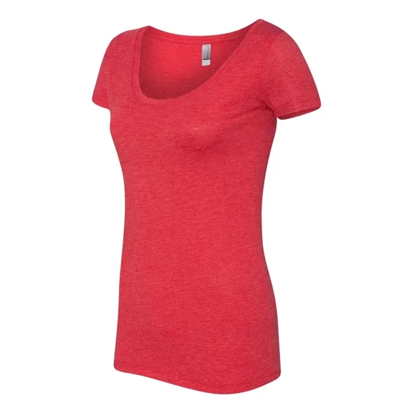Women's Triblend Scoopneck T-Shirt, blank.... from ASI 84358 S&S Activewear
