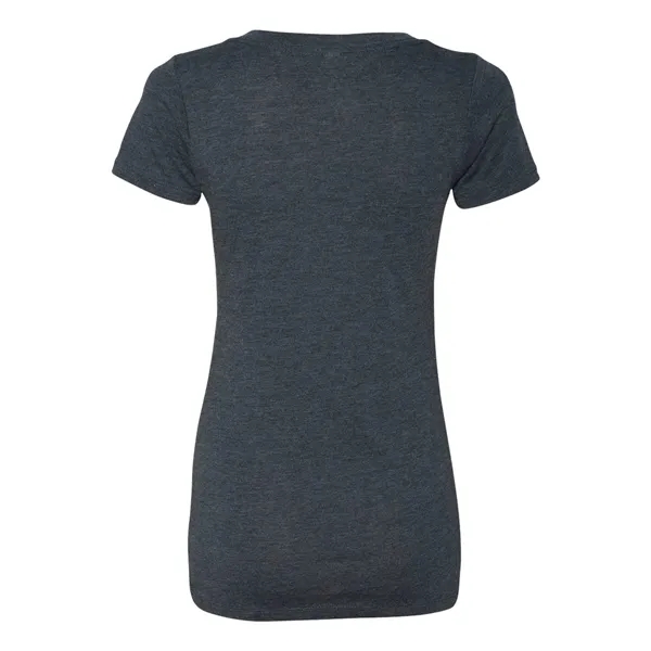 Next Level Women's Triblend Deep V-Neck T-Shirt, blank.... from ASI 84358 S&S Activewear