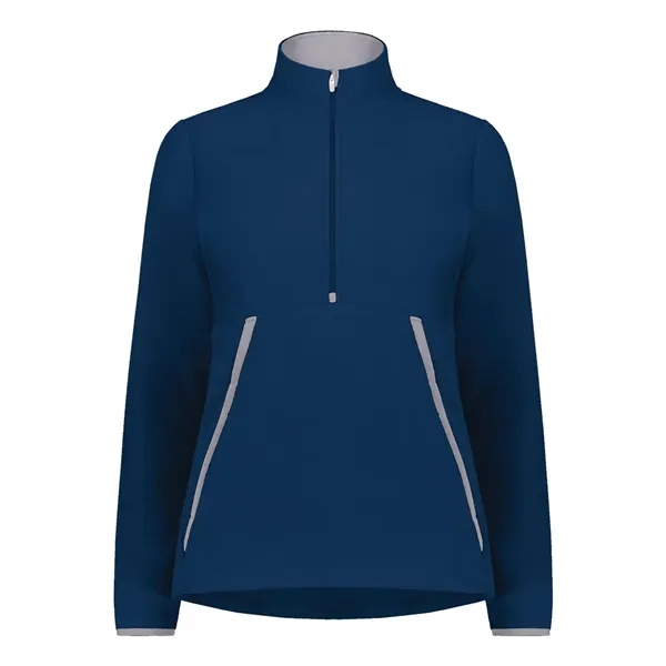 Augusta Sportswear Women's Polar Fleece Quarter-Zip Pullover... from ASI 84358 S&S Activewear
