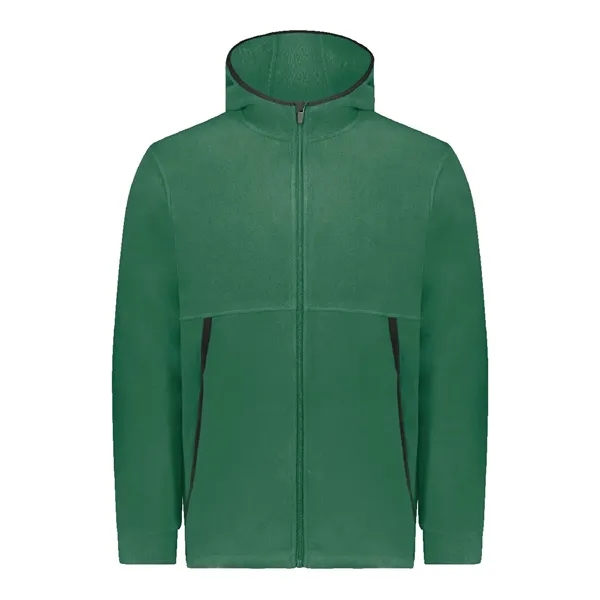 Augusta Sportswear Polar Fleece Hooded Full-Zip Jacket... from ASI 84358 S&S Activewear