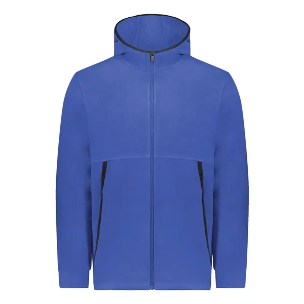 Augusta Sportswear Polar Fleece Hooded Full-Zip Jacket... from ASI 84358 S&S Activewear
