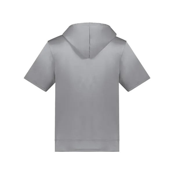 Augusta Sportswear Fleece Short Sleeve Hooded Pullover... from ASI 84358 S&S Activewear