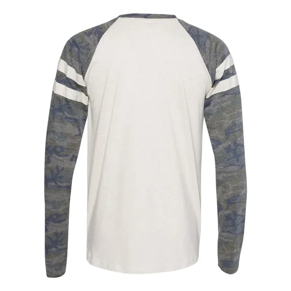 Fine Jersey Long Sleeve Mash Up Tee... from ASI 84358 S&S Activewear
