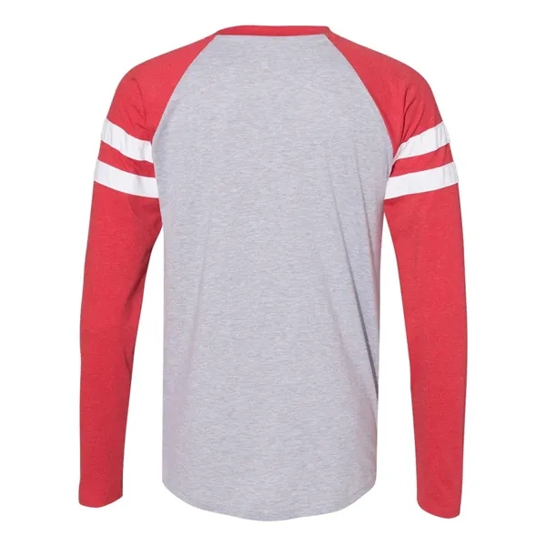 Fine Jersey Long Sleeve Mash Up Tee... from ASI 84358 S&S Activewear