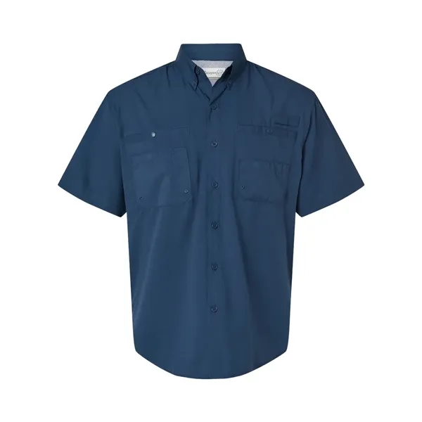 Paragon Hatteras Performance Short Sleeve Fishing Shirt... from ASI 84358 S&S Activewear