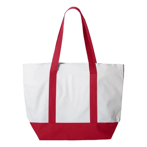Zipper tote, blank.... from ASI 84358 S&S Activewear