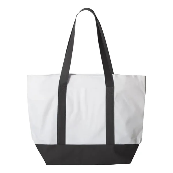 Zipper tote, blank.... from ASI 84358 S&S Activewear