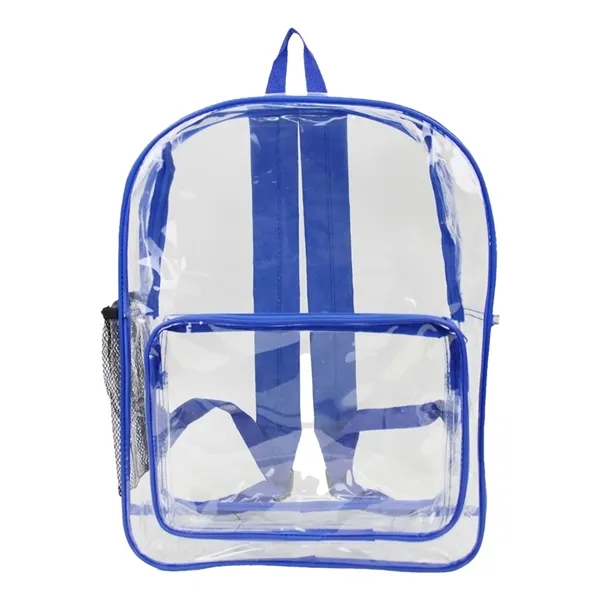 Liberty Bags Large 17" Heavy Duty Clear Backpack... from ASI 84358 S&S Activewear