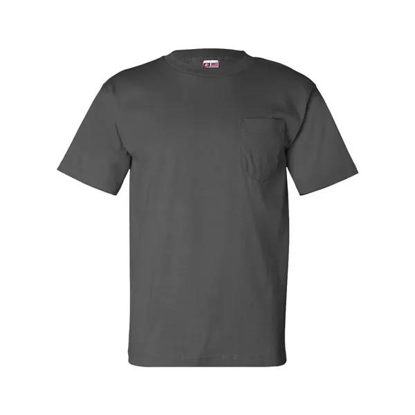 Adult USA made heavyweight 100% cotton short sleeve t-shirt with a... from ASI 84358 S&S Activewear