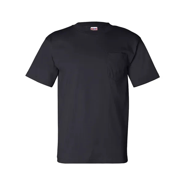 Adult USA made heavyweight 100% cotton short sleeve t-shirt with a... from ASI 84358 S&S Activewear