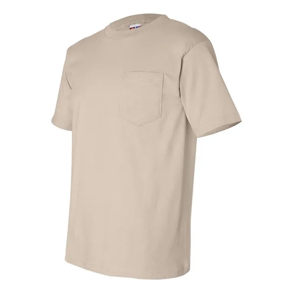 Adult USA made heavyweight 100% cotton short sleeve t-shirt with a... from ASI 84358 S&S Activewear
