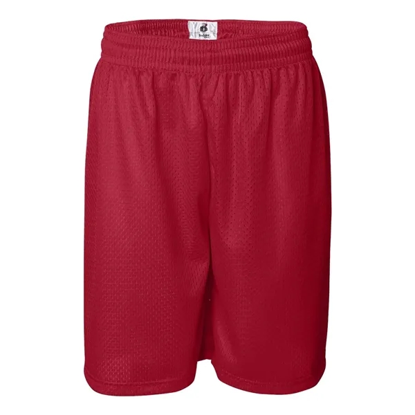 Polyester mesh shorts with tricot liner and athletic cut. Blank product.... from ASI 84358 S&S Activewear