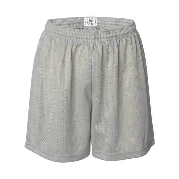 Women's pro mesh shorts with 5" inseam. Blank product.... from ASI 84358 S&S Activewear