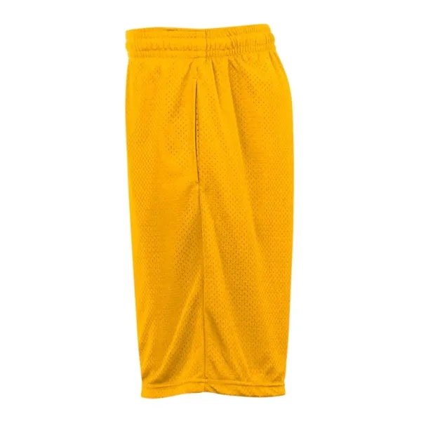 Polyester 9" pro mesh pocketed shorts. Blank product.... from ASI 84358 S&S Activewear