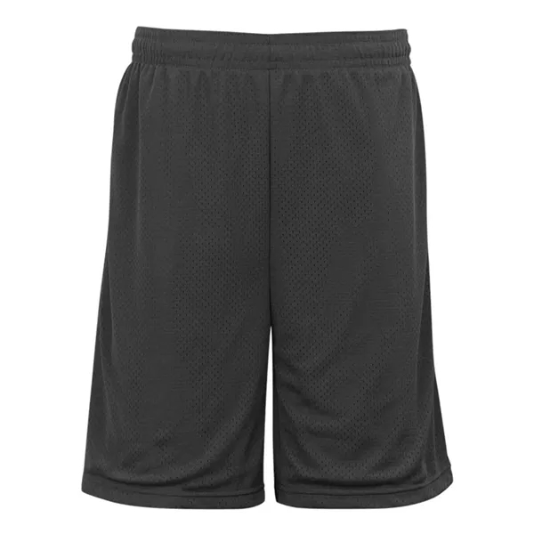 Polyester 9" pro mesh pocketed shorts. Blank product.... from ASI 84358 S&S Activewear