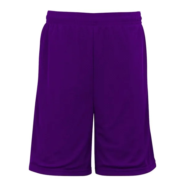 Polyester 9" pro mesh pocketed shorts. Blank product.... from ASI 84358 S&S Activewear