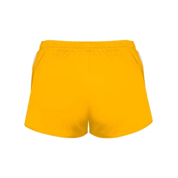 Ladies short with moisture management fabric and contrast side inserts.... from ASI 84358 S&S Activewear