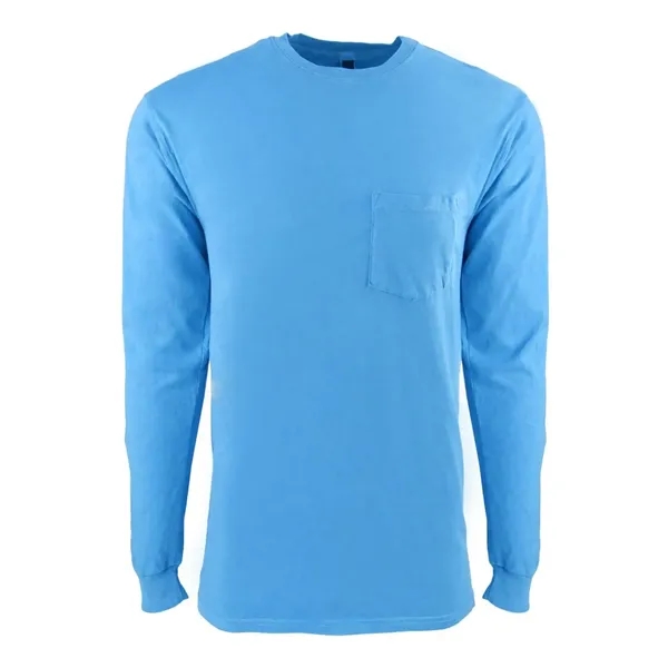 Inspired Dye Long Sleeve Pocket Crew... from ASI 84358 S&S Activewear