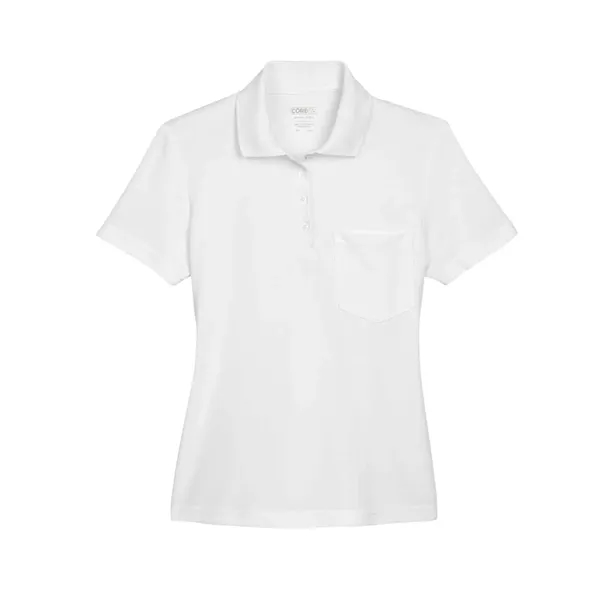 CORE365 Women's Origin Performance Pique Polo with Pocket... from ASI 84358 S&S Activewear