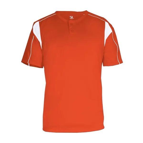 Performance fabric two-button placket jersey... from ASI 84358 S&S Activewear