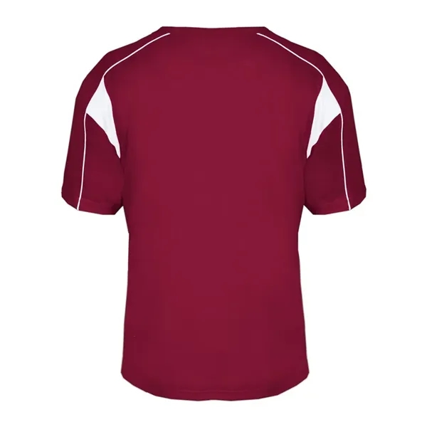 Performance fabric two-button placket jersey... from ASI 84358 S&S Activewear