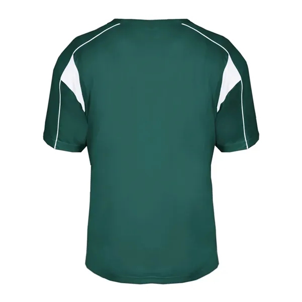 Performance fabric two-button placket jersey... from ASI 84358 S&S Activewear