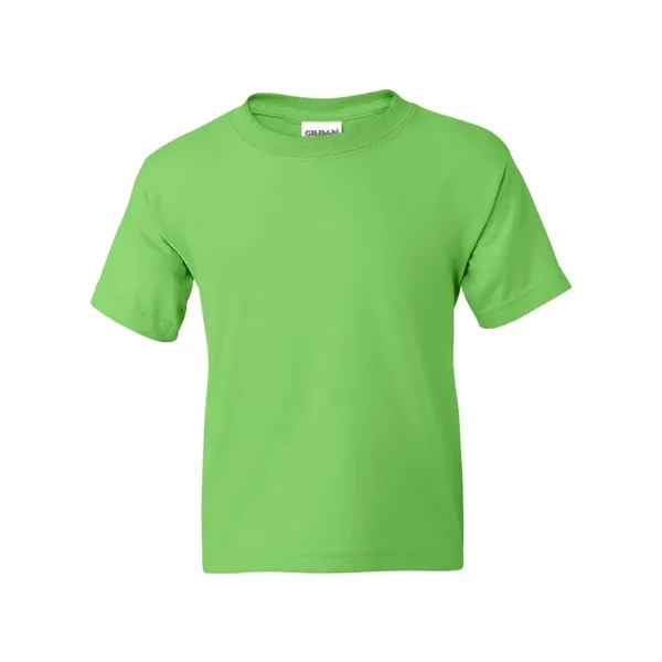 Youth 5.6 oz preshrunk 50% polyester / 50% cotton t-shirt. Blank... from ASI 84358 S&S Activewear