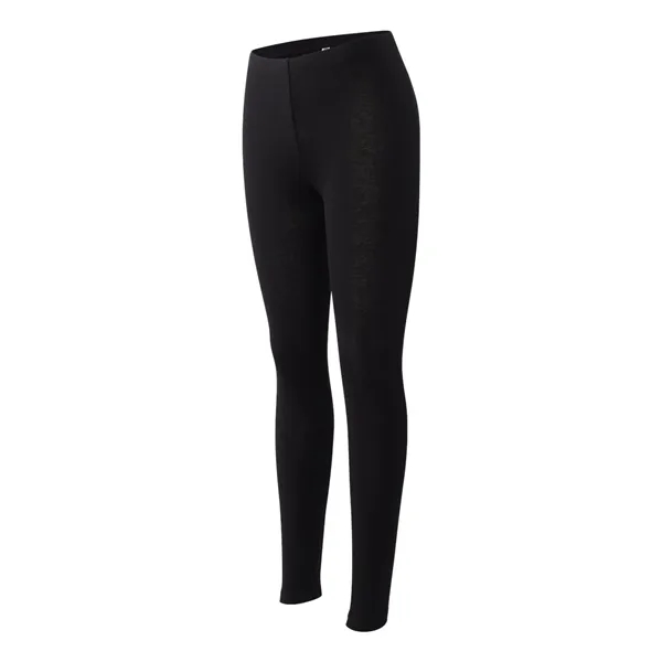 Women's legging with tunneled elastic waistband and no side seam. Blank... from ASI 84358 S&S Activewear