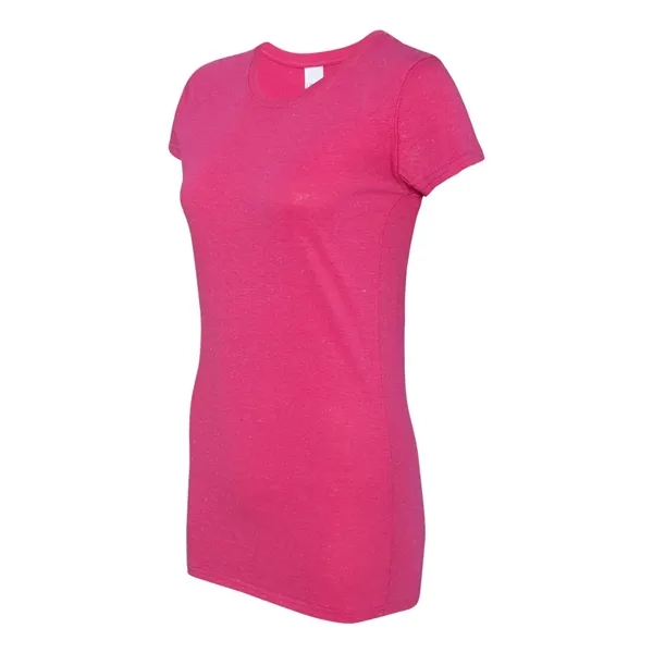 Women's glitter t-shirt. Blank.... from ASI 84358 S&S Activewear