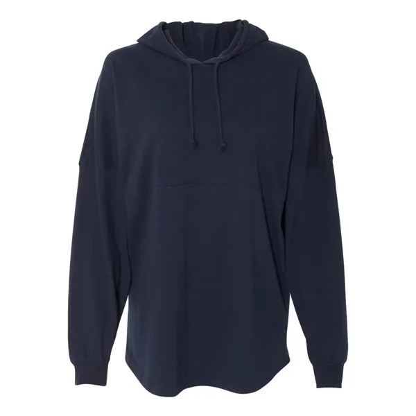 Long-sleeve t-shirt with jersey hood and matching draw cord.... from ASI 84358 S&S Activewear