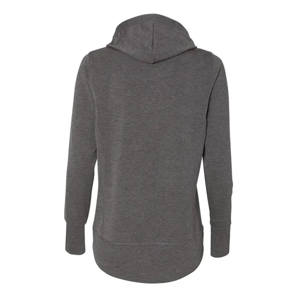Omega Stretch Terry Women's Snap Placket Hooded Pullover... from ASI 84358 S&S Activewear