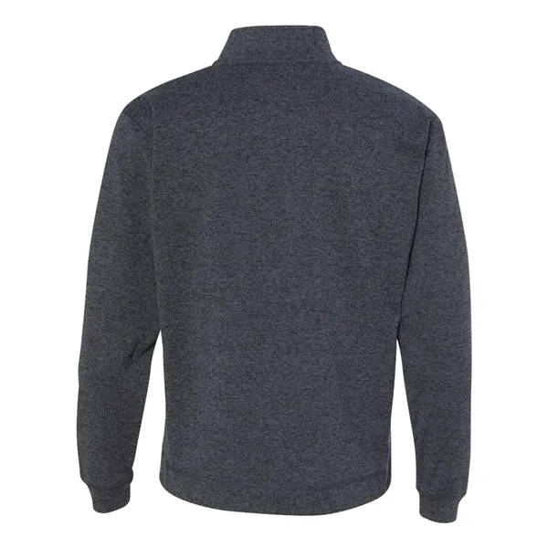 J. America Cosmic Fleece Quarter-Zip Pullover Sweatshirt, blank.... from ASI 84358 S&S Activewear