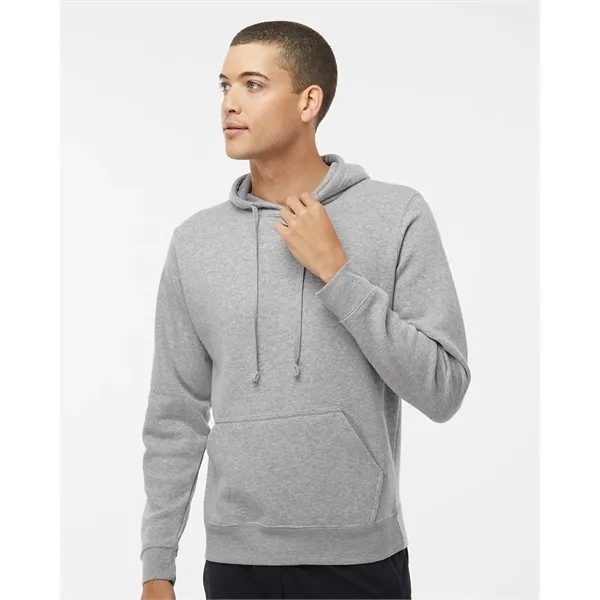 Fleece hooded sweatshirt with flat draw cord and front pouch pocket.... from ASI 84358 S&S Activewear