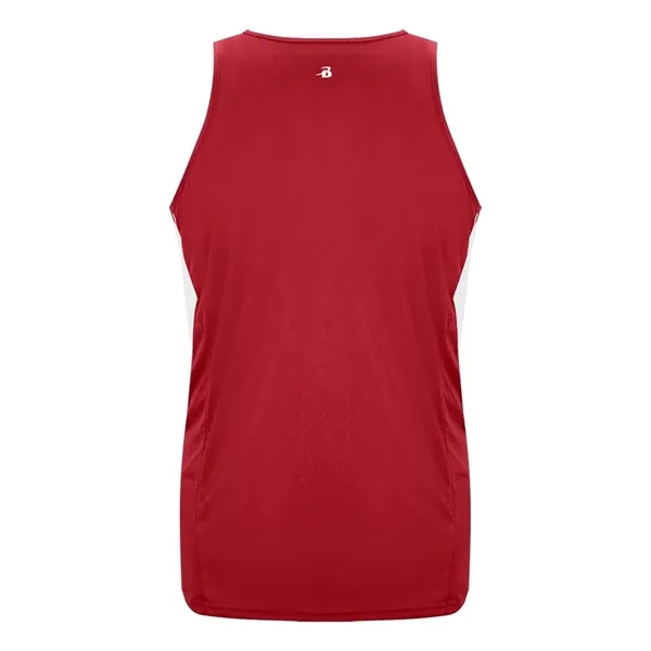 Moisture-wicking, antimicrobial singlet made of 100% polyester with contrast side inserts.... from ASI 84358 S&S Activewear