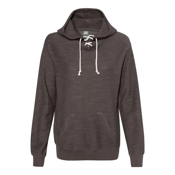 J America Women's Shore French Terry Sport Lace Scuba Ho...... from ASI 84358 S&S Activewear