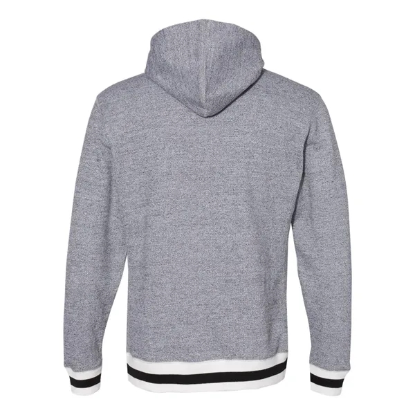 Peppered Fleece Lapover Hooded Pullover... from ASI 84358 S&S Activewear