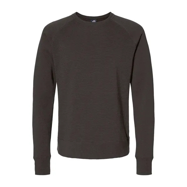 J. America Ripple Fleece Raglan Crewneck Sweatshirt... from ASI 84358 S&S Activewear
