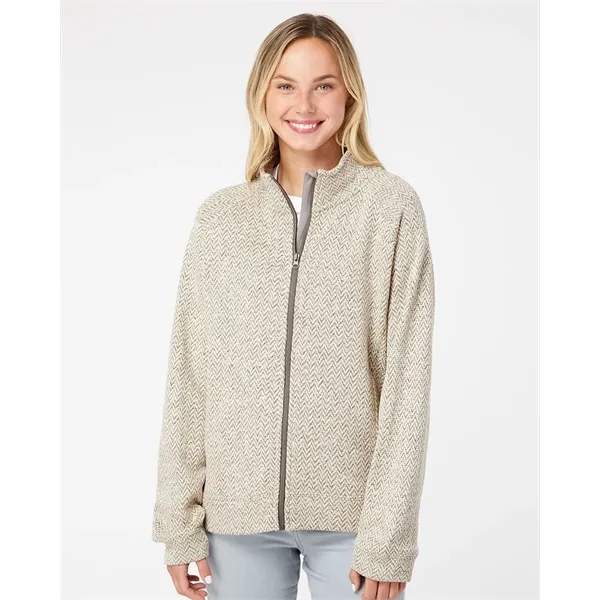 J. America Women's Traverse Full-Zip Sweatshirt... from ASI 84358 S&S Activewear