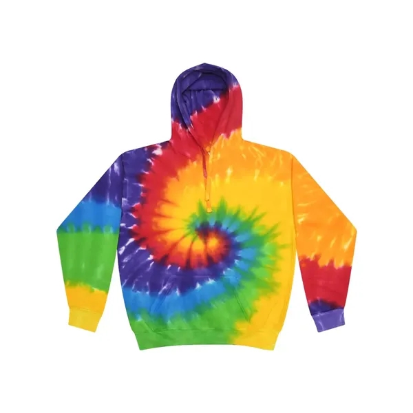 Colortone Tie-Dyed Hooded Sweatshirt... from ASI 84358 S&S Activewear