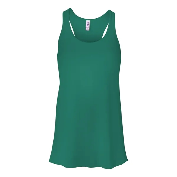 Women's flowy racerback tank top with several fabrications for different colors.... from ASI 84358 S&S Activewear