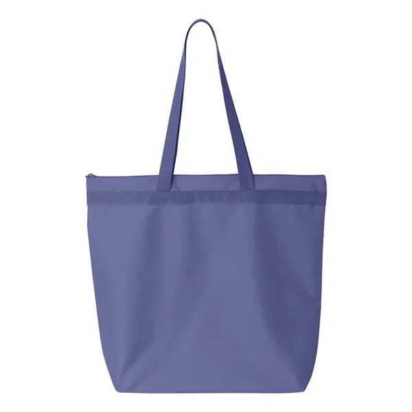Recycled zipper tote. Blank product.... from ASI 84358 S&S Activewear