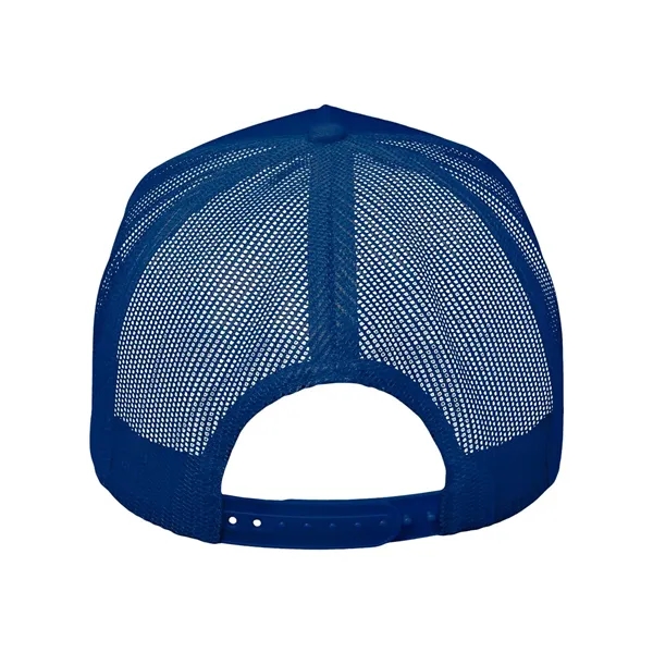 5-panel trucker cap with mesh side panels. Blank product.... from ASI 84358 S&S Activewear