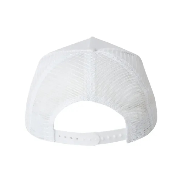 5-panel trucker cap with mesh side panels. Blank product.... from ASI 84358 S&S Activewear