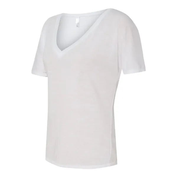 Women's flowy V-neck drop sleeve shirt. Blank product.... from ASI 84358 S&S Activewear